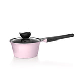 Batería Cocina Aluminio Fundido 7 piezas Fortis Pink