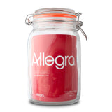 Frasco de Vidrio con tapa Hermética 1,45L Allegra