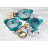 Batería De Cocina 6 Piezas Aluminio Fundido Calipso