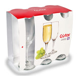 Set De 6 Copas De Champagne 176Cc Versalles