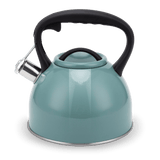 Tetera Acero Inoxidable Con Mango 3Lts Turquesa Selene Wens