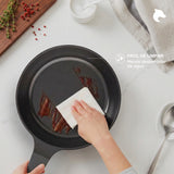 Batería Cocina Aluminio Fundido 7 piezas Fortis Beige