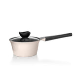 Batería Cocina Aluminio Fundido 7 piezas Fortis Beige