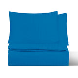 Cubrecama Quilt Reversible 2 Plazas Color Turquesa Delux Collection Martiné