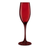 Set 4 Copas vino Espumante Vidrio Rojo 180ml Allegra