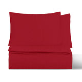 Cubrecama Quilt Reversible 1,5 Plazas Color Rojo Delux Collection Martiné