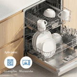 Juego De Vajilla 30 Piezas Porcelana  Blanca Ivy Hallen