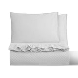 Cubrecama Quilt Reversible King Blanco- Magic Collection Martiné