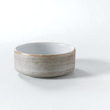 Salsera de Loza Porcelana 73ml Gris Artisan Corona