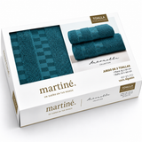 Juego Toallas Mano + Baño 450gr 100% Algodón  Antonella Martiné