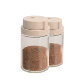 Set 2 Especieros Redondos de Vidrio 150ML Modern Allegra