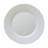 Plato Postre Redondo Vidrio Templado Blanco 20cm Harmonia
