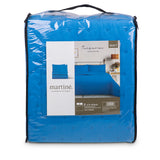 Cubrecama Quilt Reversible 2 Plazas Color Turquesa Delux Collection Martiné