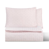 Cubrecama Quilt Reversible 2 Plazas Color Rosa Delux Collection Martiné