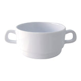 Taza De Consomé de Melamina Blanca 290ml Wellington