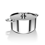 Batería de Cocina 10 Piezas Acero Inoxidable 480-10SS