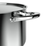 Batería de Cocina 10 Piezas Acero Inoxidable 480-10SS