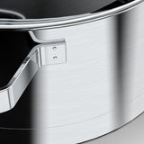 Cacerola Acero Inoxidable con tapa 24Cm