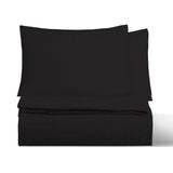 Cubrecama Reversible 1,5 Plazas Color Negro  Delux Collection Martiné
