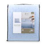 Cubrecama Quilt Reversible King Color Gris Delux Collection Martiné