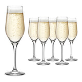 Set 6 Copas Flute 285ml Montalcino Valley