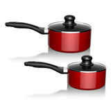 Batería de Cocina 15 Piezas Omni  Red Aluminio Antiadherente