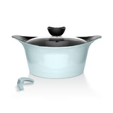 Batería Cocina Aluminio Fundido 7 piezas Fortis Ice