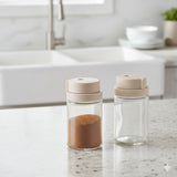 Set 2 Especieros Redondos de Vidrio 150ML Modern Allegra