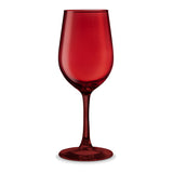 Set 4 Copas Vino 320cc Full Rojo