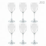 Set De 6 Copas Vino Tinto Versalles 300Cc