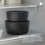 Batería de Cocina 11 Piezas Aluminio Forjado Snap-On Black