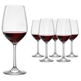 Set 6 Copas Vino Cristal 650ml Montalcino Valley