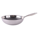 Sartén Wok Acero Inoxidable Antiadherent 26cm Honeycomb Wens