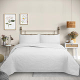 Cubrecama Quilt Reversible King Blanco -  Wonder Collection Martiné