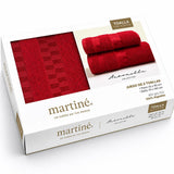 Juego Toallas Mano + Baño 450gr 100% Algodón  Antonella Martiné