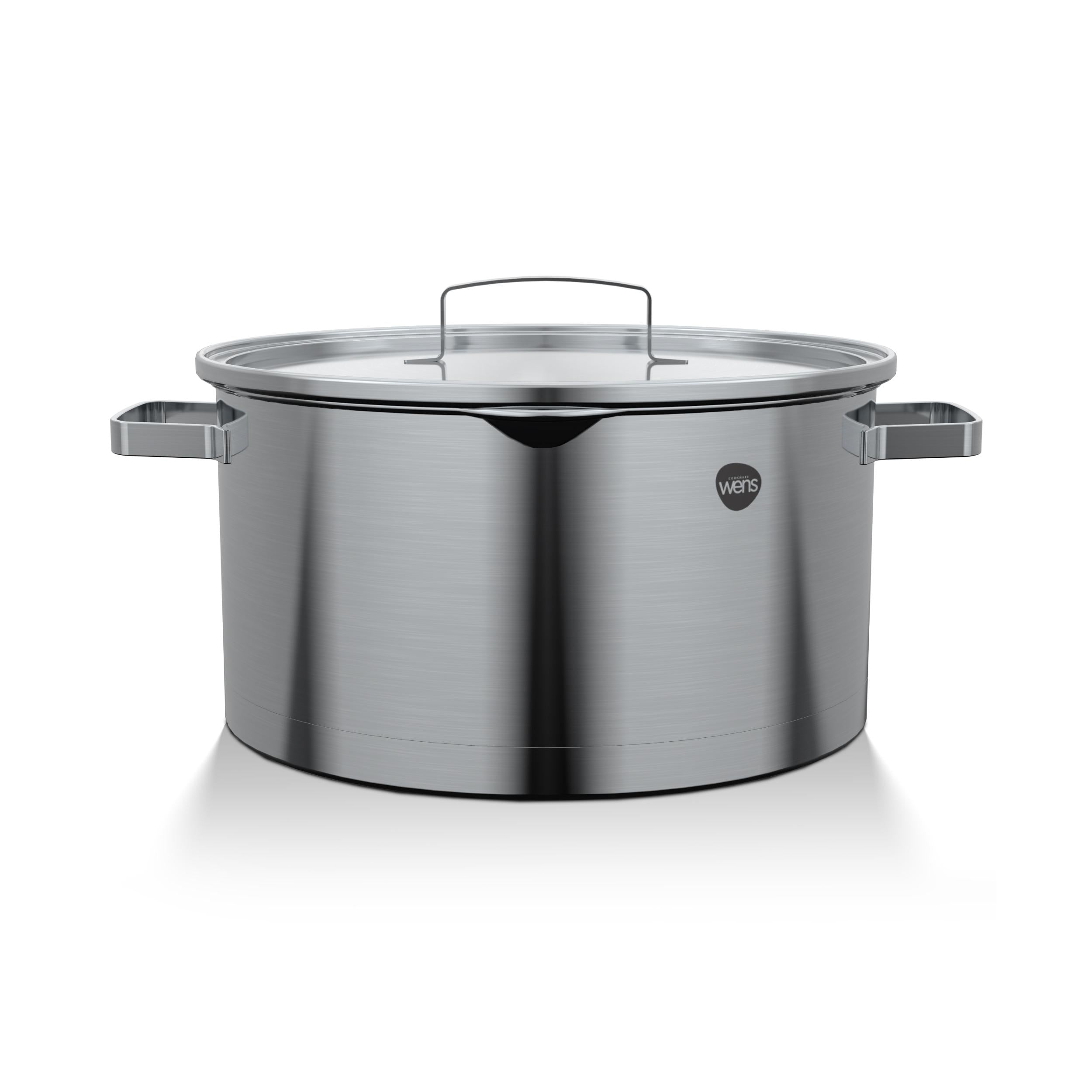 Cacerola Acero Inoxidable con tapa 26Cm – Portomenaje