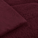 Cubrecama Embossed Sherpa 2 Plazas Modelo Sonya