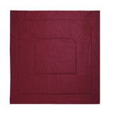 Cubrecama Corduroy Flannel Jacquard Con Sherpa 2 Plazas Queen