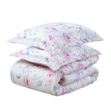 Cubrecama Estampado Con Sherpa Modelo Ivanna