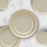 Plato de Mesa 27 cm Beige Aryna Hallen