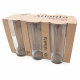 Set 6 Vasos Vidrio  258cc Atalanta Cristar