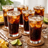 Set 6 Vasos Vidrio  258cc Atalanta Cristar