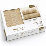Juego Toallas Mano + Baño 450gr 100% Algodón  Antonella Martiné