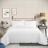 Cubrecama Quilt Reversible King Blanco- Magic Collection Martiné