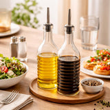 Set 2 Botellas Aceite Y Vinagre 250Cc Vintage Quality Design