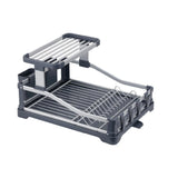 Seca platos Escurridor 2 pisos Bravio 54x37x27 cm Quality Design