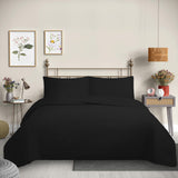 Cubrecama Quilt Reversible Color Negro Lines Collection Martiné