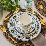 Juego De Vajilla 30 Piezas Porcelana Fiesole Hallen